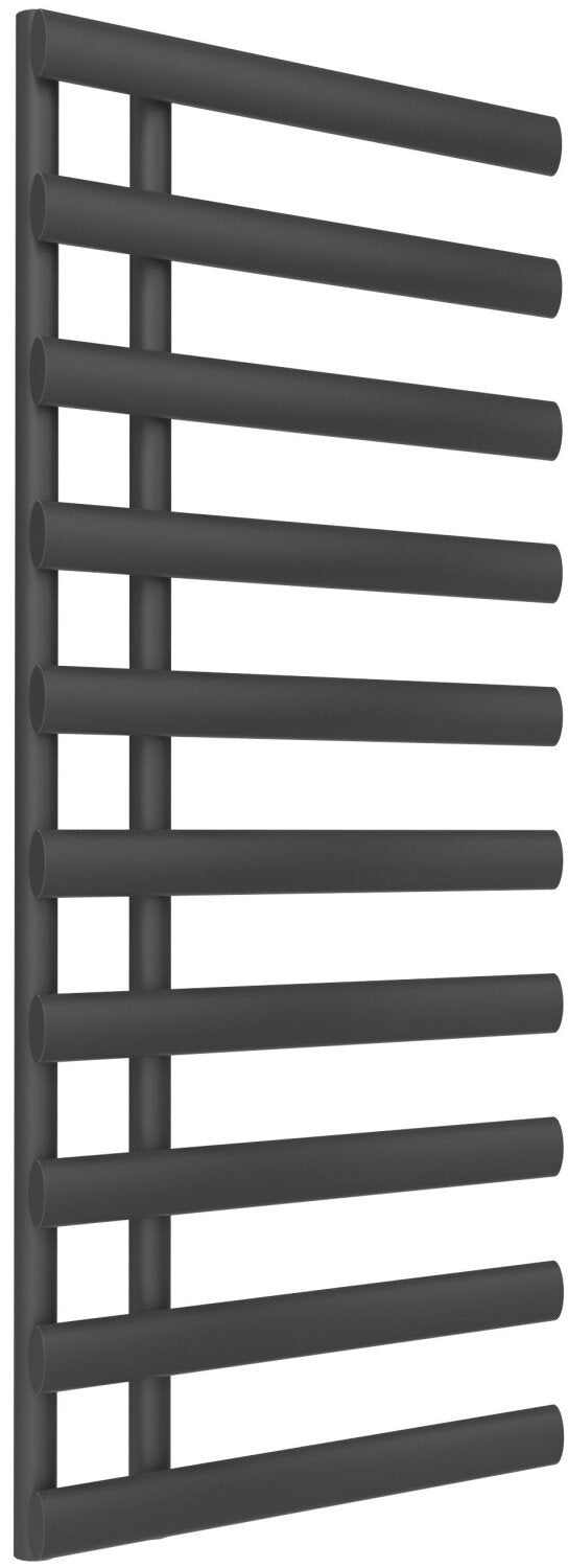 Reina Grace RND-GRC114A Anthracite Towel Rail 500mm x 1140mm