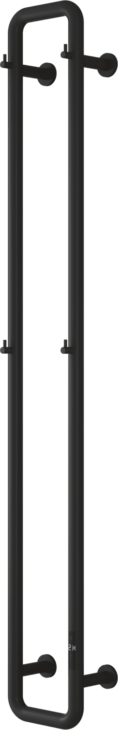 Reina Pelmo EPLOK Matt Black Electric Towel Rail