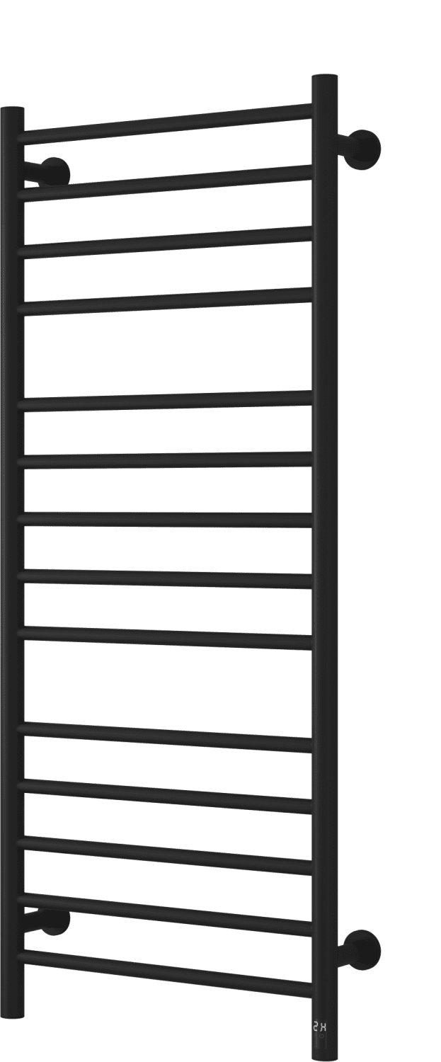 Reina Arnage DE-ARG1205K Matt Black Towel Rail - 500mm x 1200mm