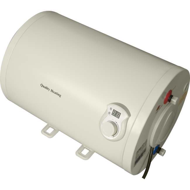 30 Litre QH 12V DC Caravan Horizontal Water Heater