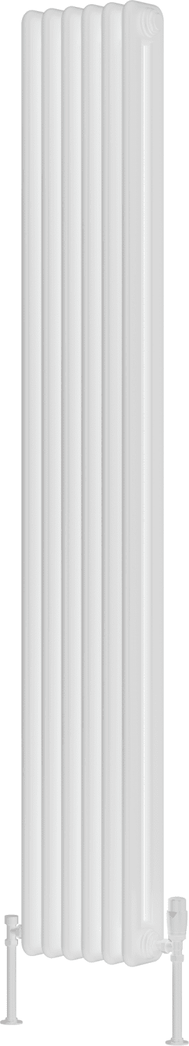 Reina Hedingham RND-HDM18028W White Vertical Steel Radiator 285mm x 1800mm