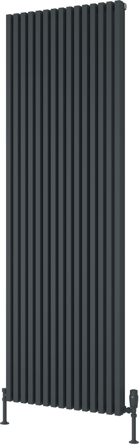 Reina Albano A-ABN18058A Anthracite Vertical Radiator 590mm x 1800mm