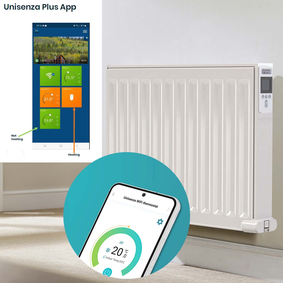 Electrorad Digi-Line DE30DX100Z Double Panel Electric Radiator