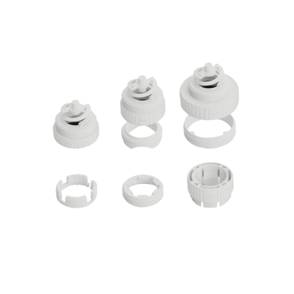 Delta Dore Set of 6 Smart TRV Valve Adapters | 6200282