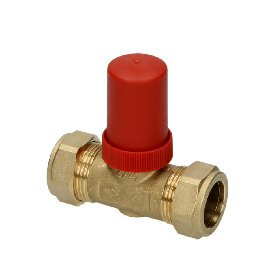 Honeywell Home DU144 22mm Automatic Bypass Valve | Straight Pattern DU144A1001