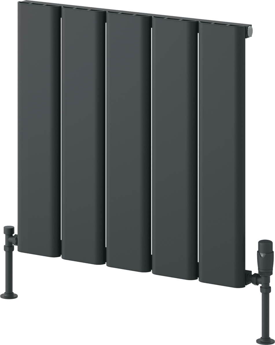 Reina Caldaro A-CDR060062A Anthracite Horizontal Radiator 620mm x 600mm