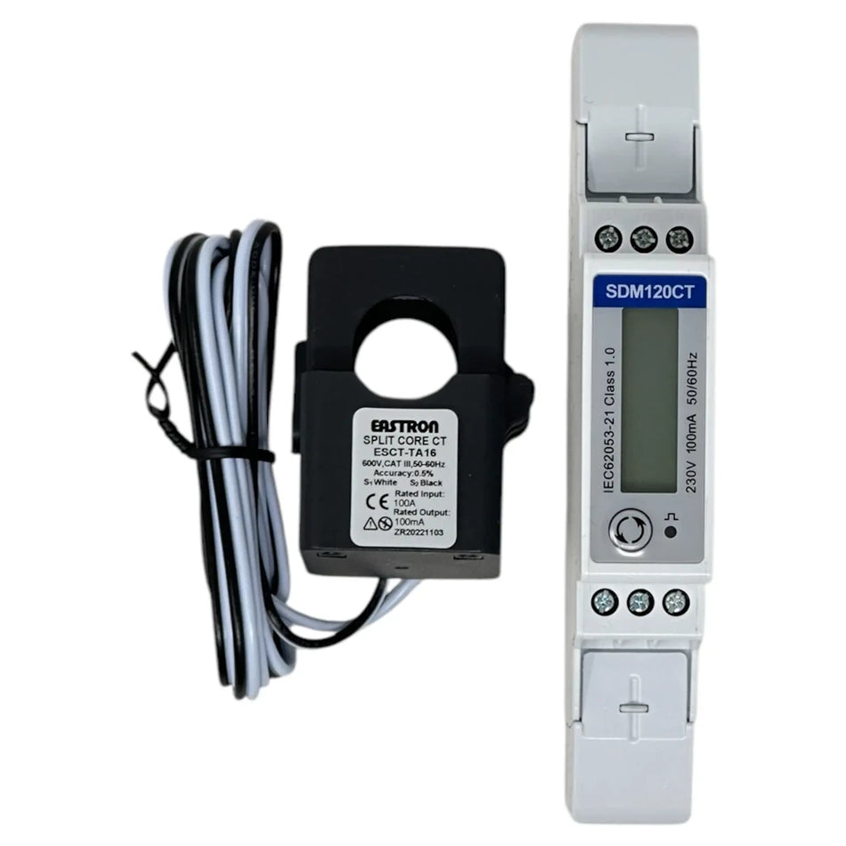 Solis Meter 1ph Eastron with external CT - SDM120CT