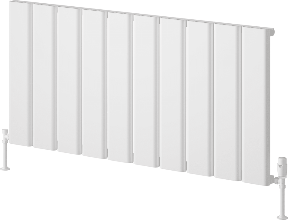 Reina Caldaro A-CDR060124W White Horizontal Radiator 1245mm x 600mm