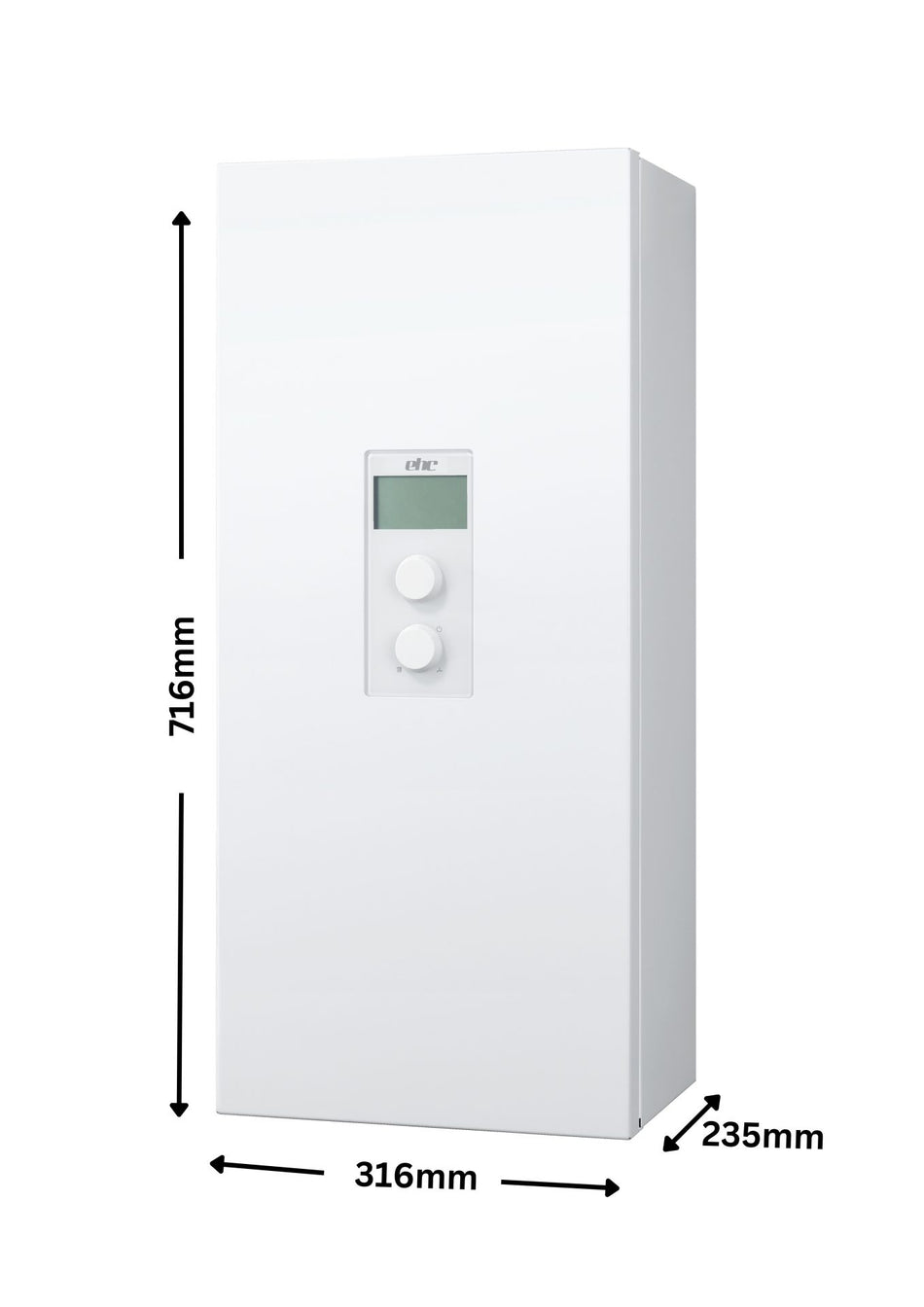 EHC 8kW Comet PV Electric Boiler & 150L Pre-Plumbed Cylinder