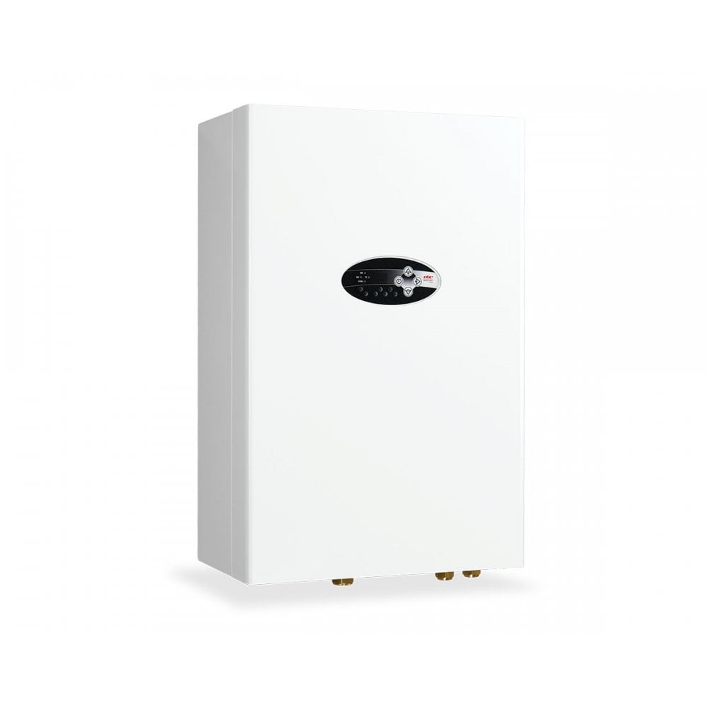 EHC Mercury Electric Combi Boiler showcasing sleek design and advanced controls for efficient electric central heating.