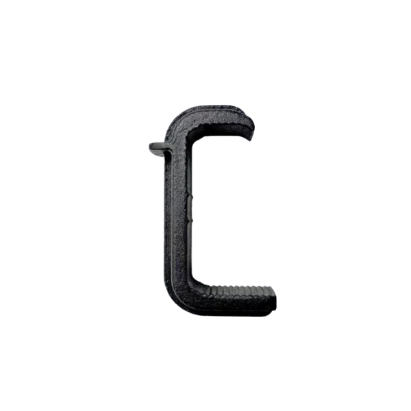 EnviroGuard Solar Spike Fixing Clips 30mm and 35mm – Black
