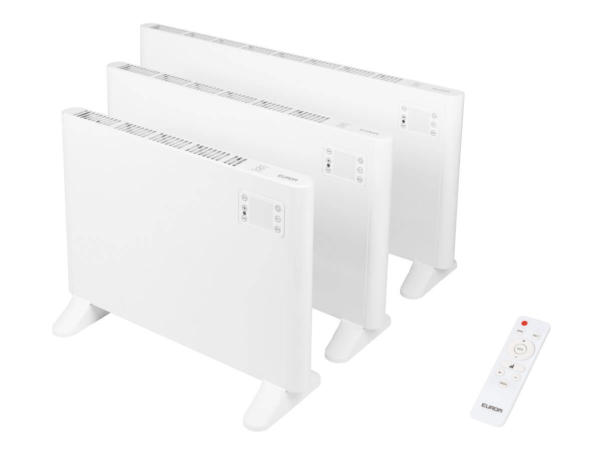 Eurom Alutherm 2000 WiFi Convector Heater with Remote Control – Smart, Efficient Heating for Larger Rooms