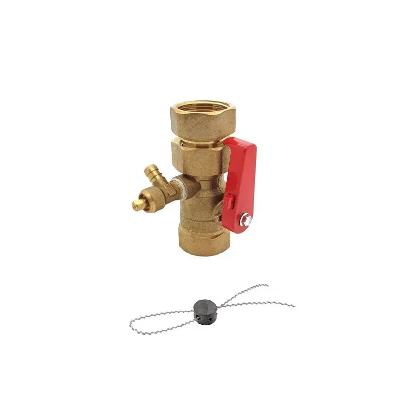 Expansion Vessel Service Valve 3/4" FI x 3/4" Swivel FI