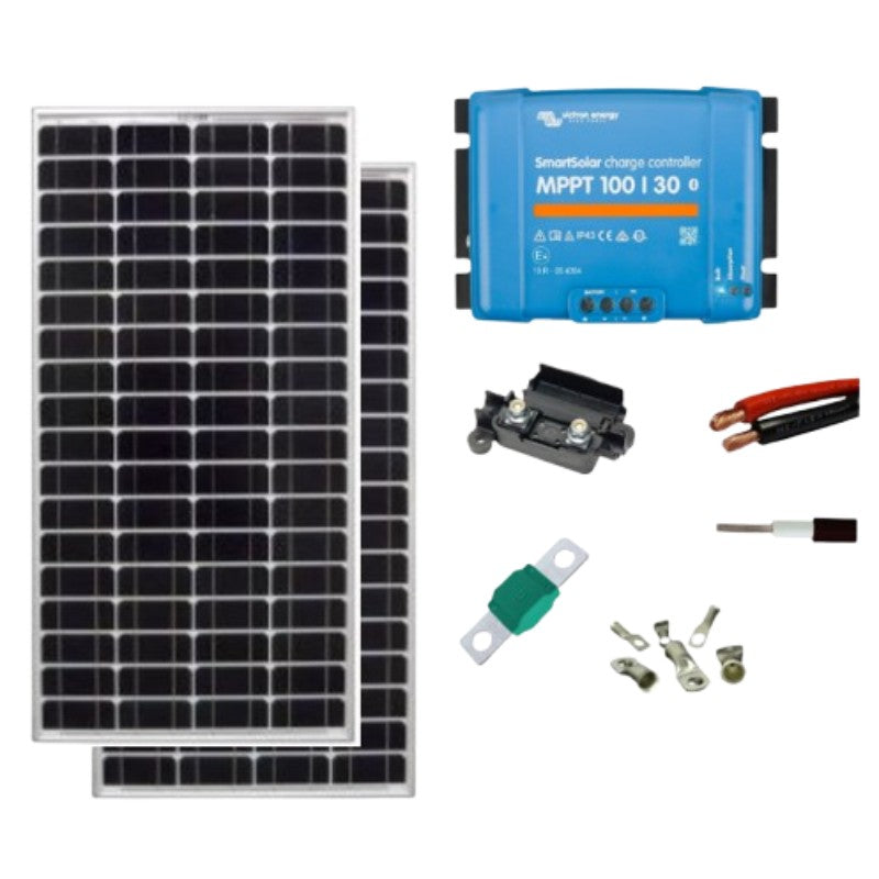 215W Victron Energy Premium Solar Charging Kit - 12V (Expandable to 430W)