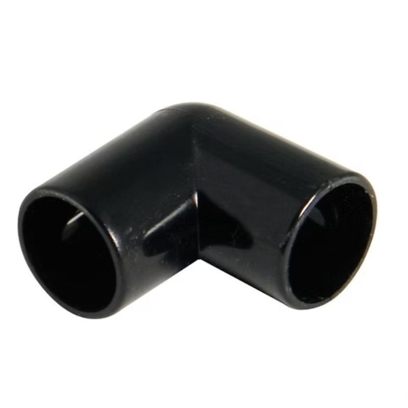 FloPlast 21.5mm Black Overflow Fittings: Coupling, Bends, Clip