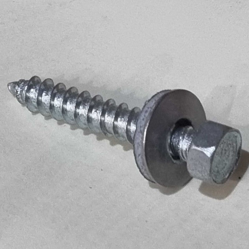 GSE 45mm Short Silver Screw - Roof Integrated Solar PV Fixing