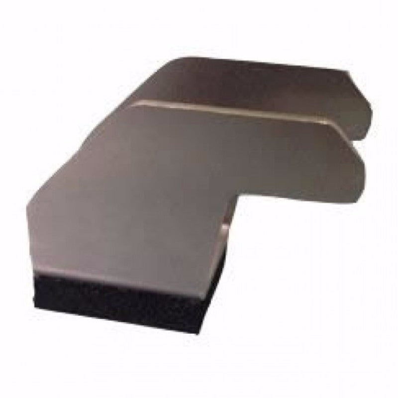 GSE Portrait End Clamps - Silver (H21 / H26) | In-Roof Solar Mounting System