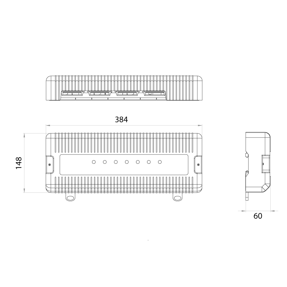 Heatmiser UH4 4 Zone Wiring Centre v2