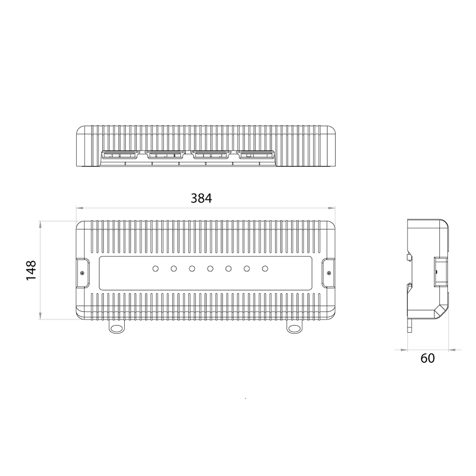 Heatmiser UH4 4 Zone Wiring Centre v2
