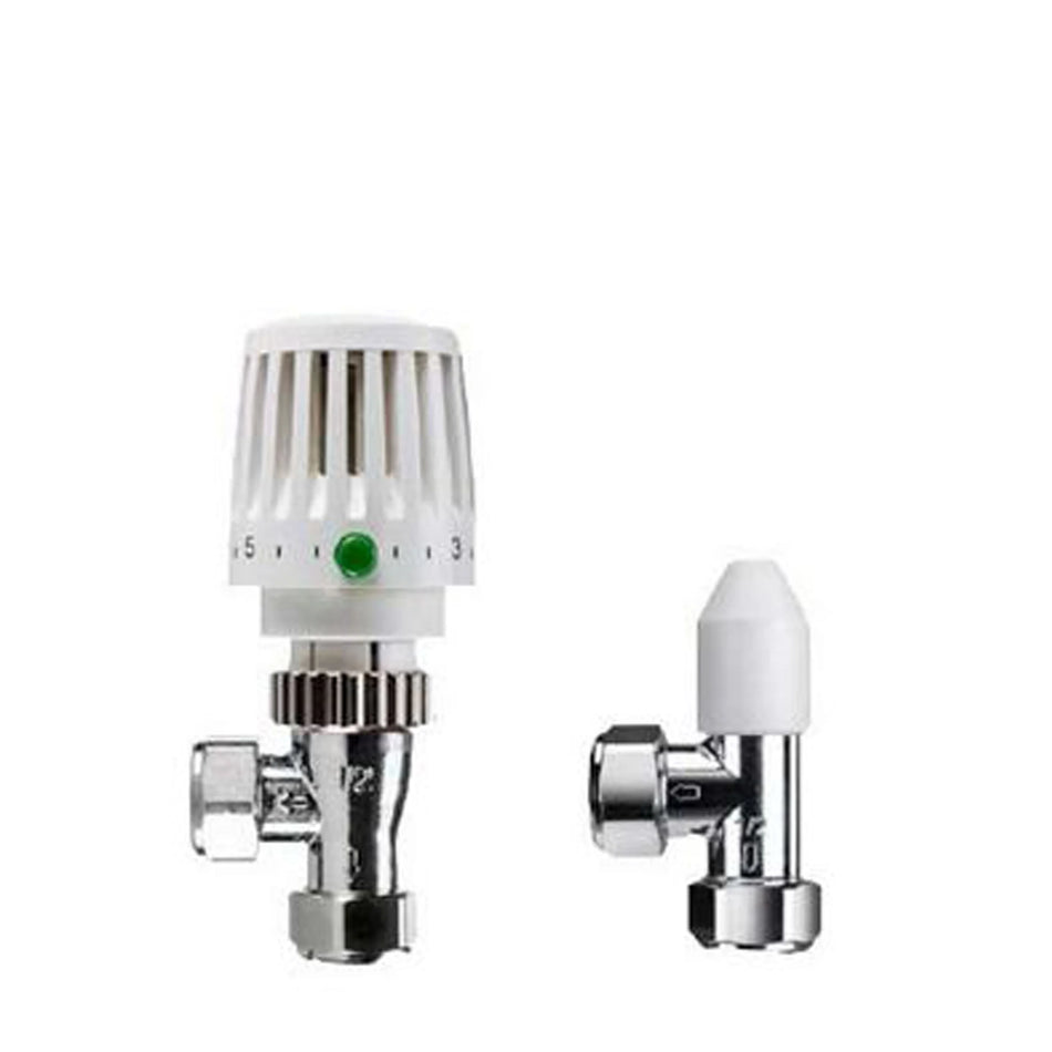 Honeywell Valencia 15mm Angled TRV & Lockshield | VTL120-15A