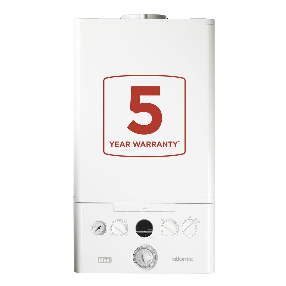 Ideal Atlantic C24 Combi Boiler Bundle with Vertical Flue, Connector & MagnaClean Micro1 Filter Pack