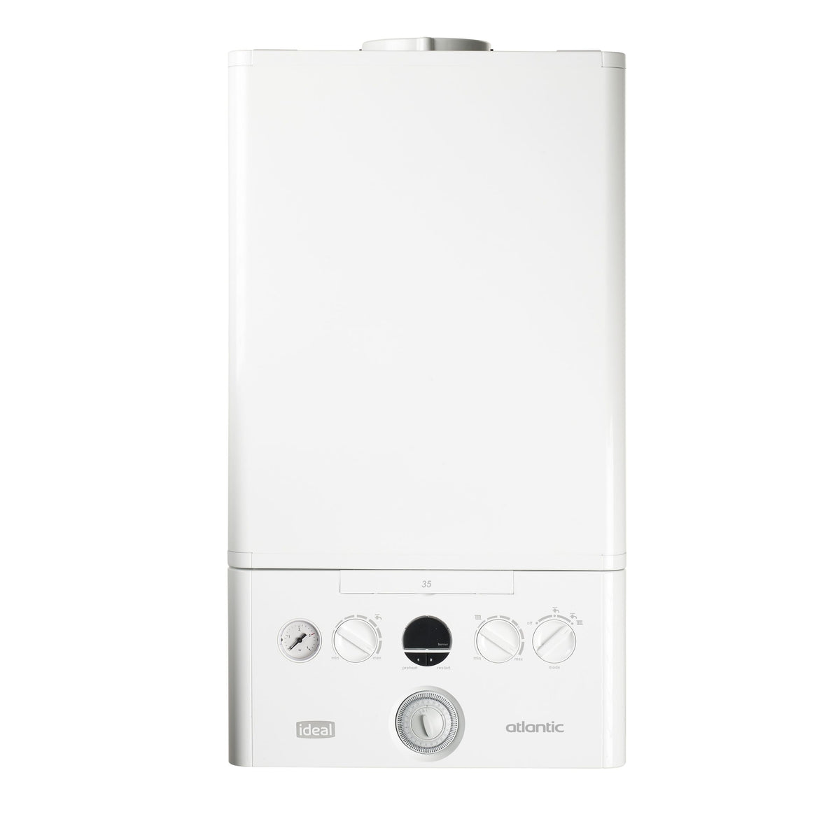 Ideal Atlantic C24 Combi Boiler Bundle with Vertical Flue, Connector & MagnaClean Micro1 Filter Pack