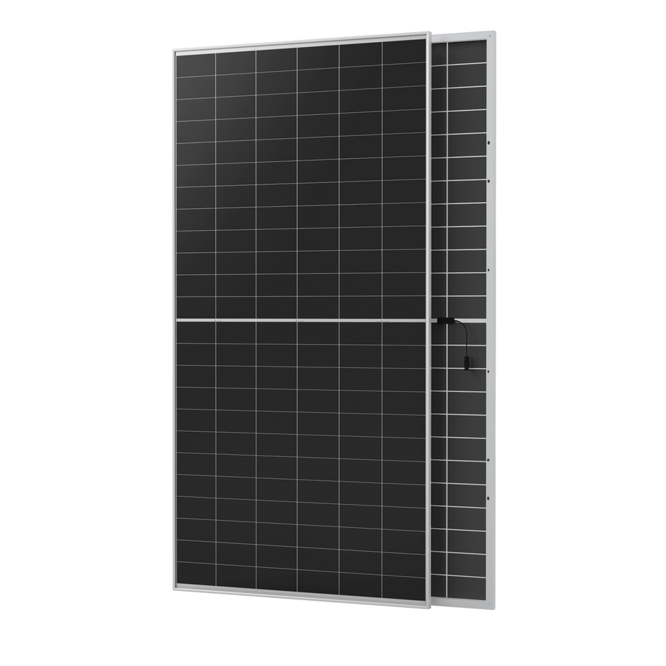 Aiko Stellar 1N+ 645W N-Type ABC, 72 Cell, Silver Frame, Dual Glass, Short Cable, 01C Connector