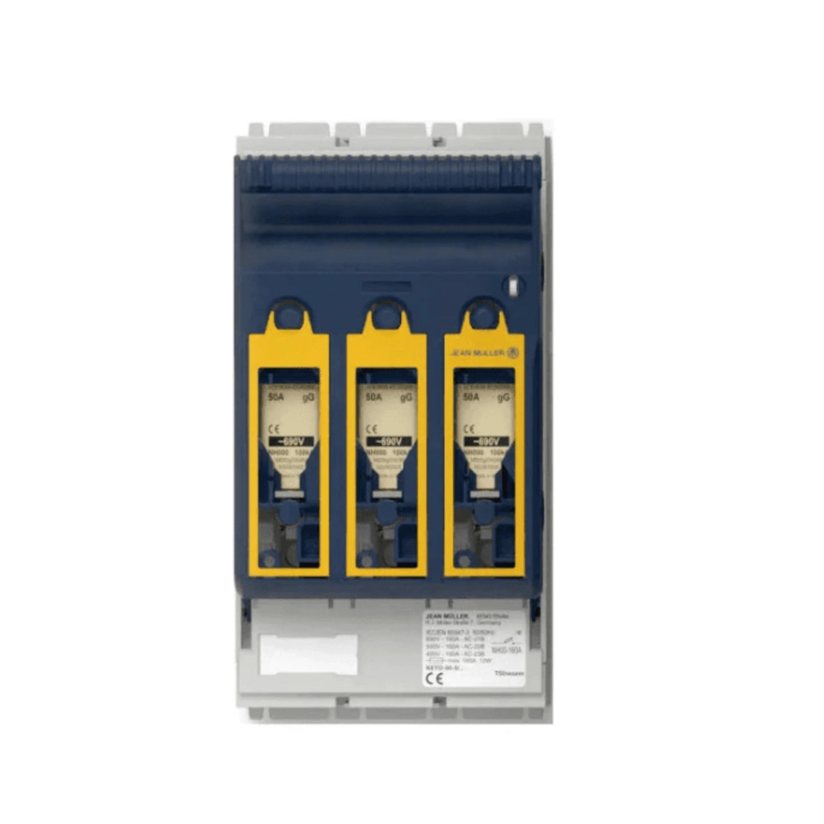 Jean Muller KETO-00 Battery Disconnector with 125A Fuses