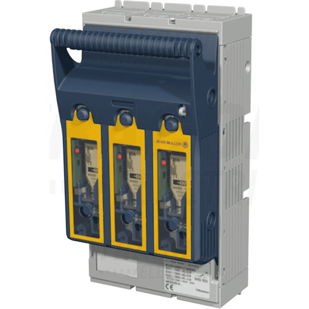Jean Muller KETO-00 Battery Disconnector with 125A Fuses