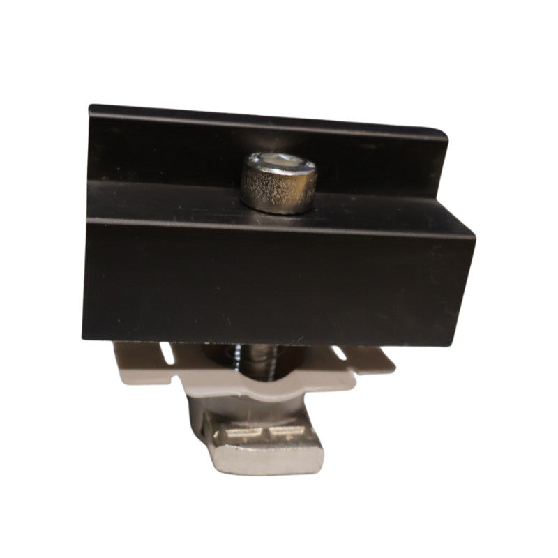 GSE Ground Mount EVOLUTION End Clamp 30MM - Black