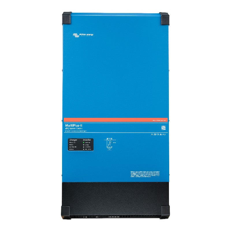 Blue and black power station on a white background