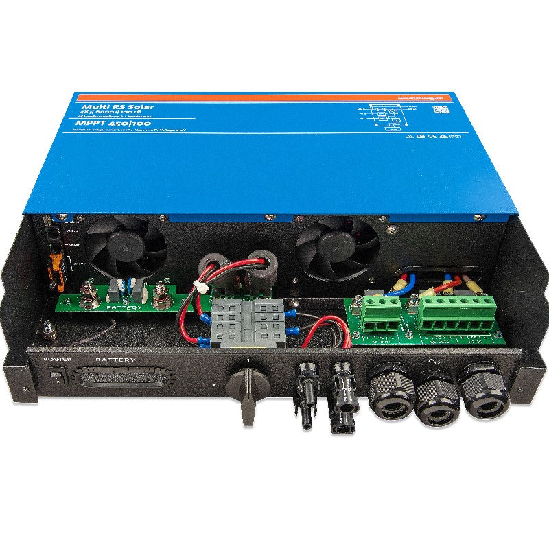 Victron Multi RS Solar 48/6000/100-450/100 Dual Tracker – 6kVA Hybrid Inverter Charger