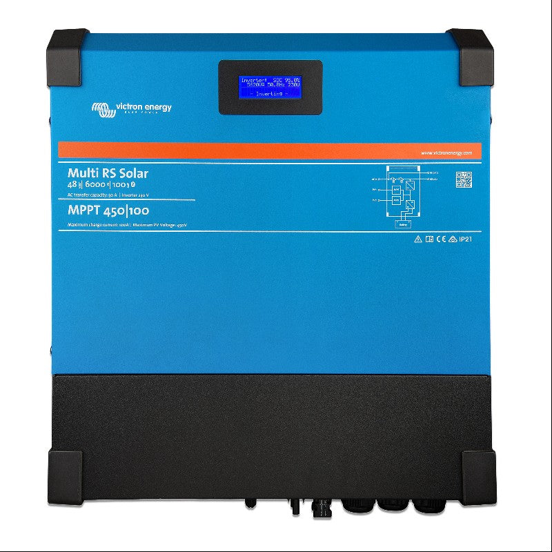 Victron Multi RS Solar 48/6000/100-450/100 Dual Tracker – 6kVA Hybrid Inverter Charger