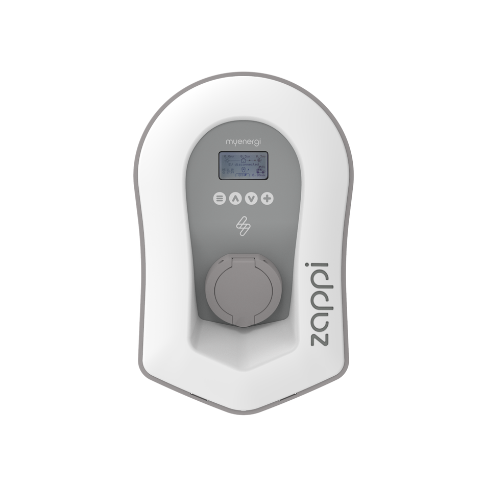 MyEnergi Zappi 2.1 Multiphase Untethered EV Charger - 7kW/22kW White