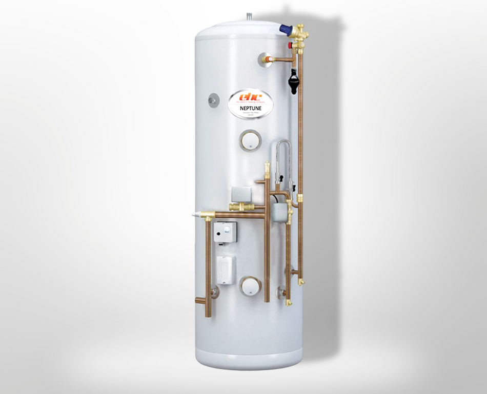 EHC 14.4kW Slimjim Electric Flow Boiler & 180L Pre-Plumbed Cylinder