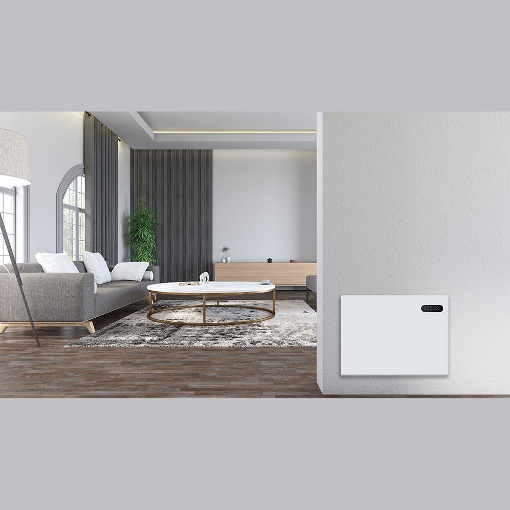 Nido Smart Electric Steel Panel Heater Wall Mounted with Wi-Fi and Remote Control