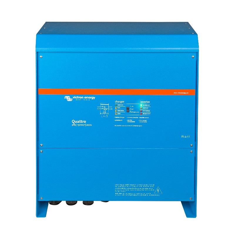 Victron Quattro 48/15000/200-100/100 230V VE.Bus – 15kVA Inverter/Charger
