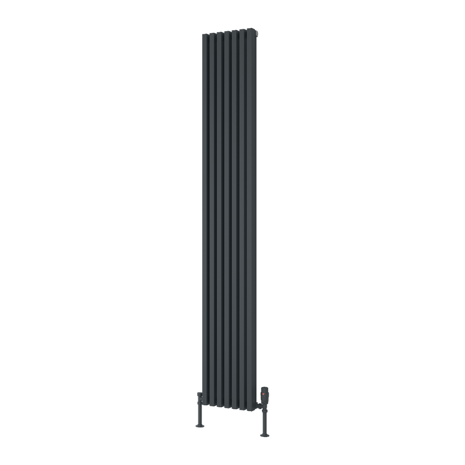 Reina Albano A-ABN18026A Anthracite Vertical Radiator 270mm x 1800mm