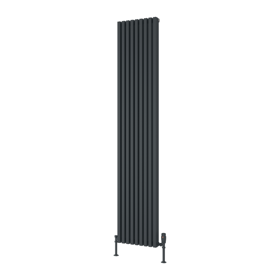 Reina Albano A-ABN18034A Anthracite Vertical Radiator 350mm x 1800mm