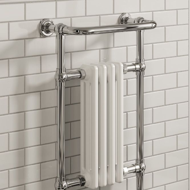 Reina Alicia RND-ALC01 Traditional Radiator with Towel Rail 479mm x 952mm
