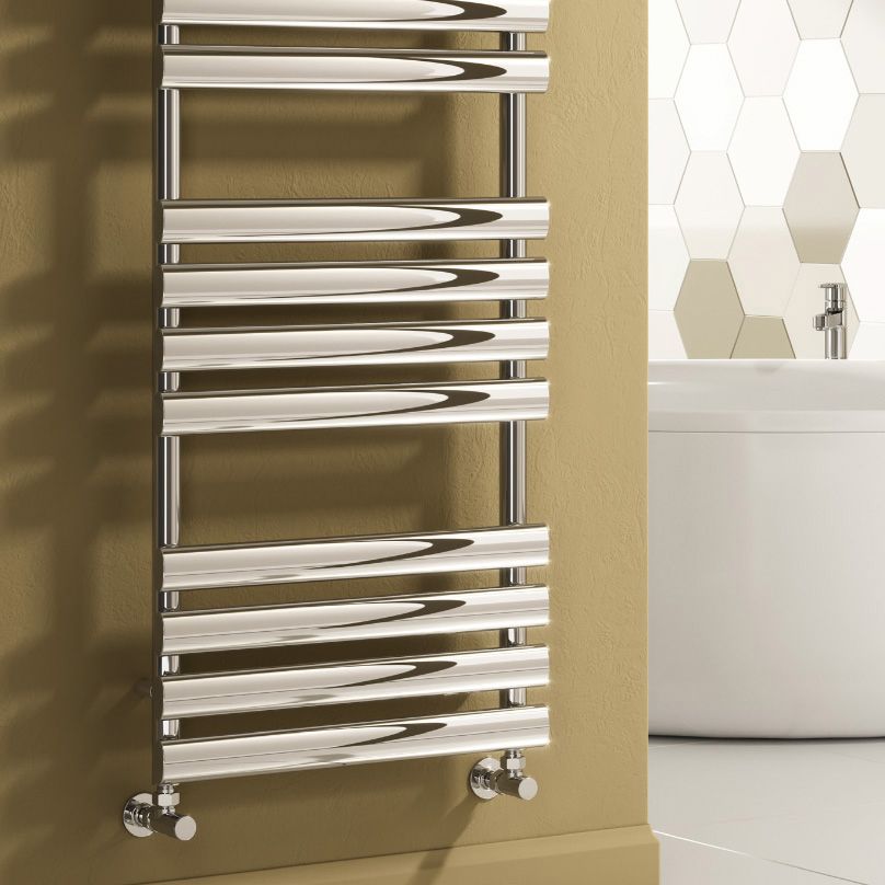 Reina Arbori RND-ARB151C Chrome Towel Rail 500mm x 1510mm