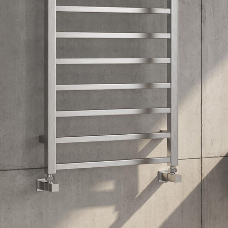Reina Arden RNS-ARD5050P Polished Stainless Steel Towel Rail 500mm x 500mm