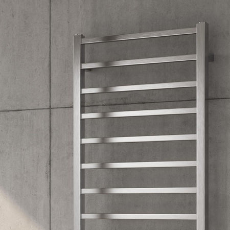 Reina Arden RNS-ARD5050P Polished Stainless Steel Towel Rail 500mm x 500mm