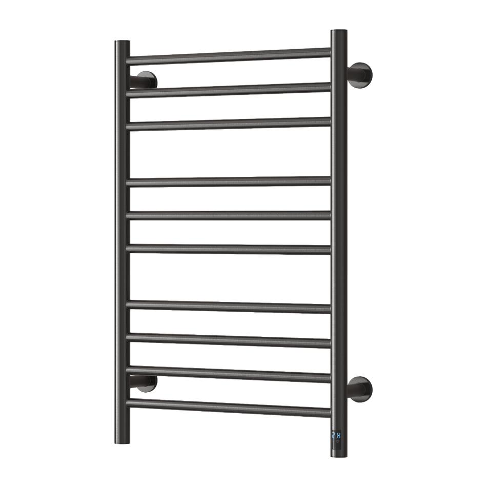 Reina Arnage DE-ARG0805G Brushed Gun Metal Towel Rail - 500mm x 800mm
