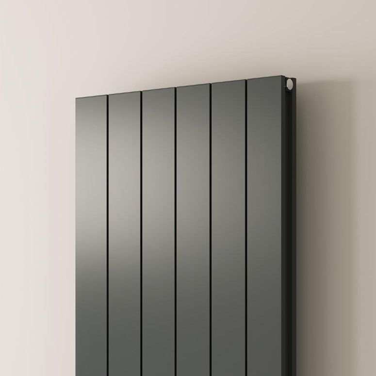 Reina Casina A-CSN060066AD Double Anthracite Textured Vertical Radiator 660mm x 600mm