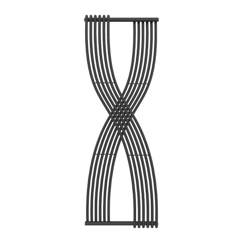 Reina Dimaro Anthracite Radiator RND-DMR176A 620mm x 1760mm