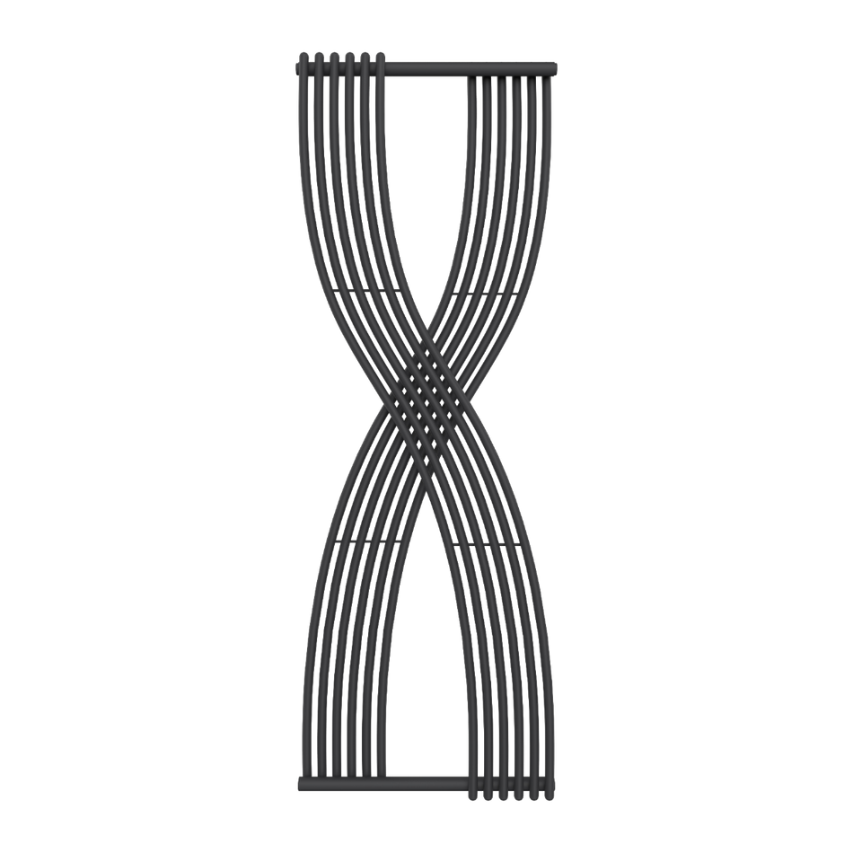 Reina Dimaro Anthracite Radiator RND-DMR176A 620mm x 1760mm