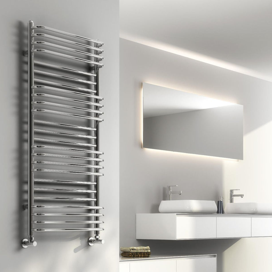 Reina Marco RND-MC5080 Chrome Towel Rail 500mm x 800mm