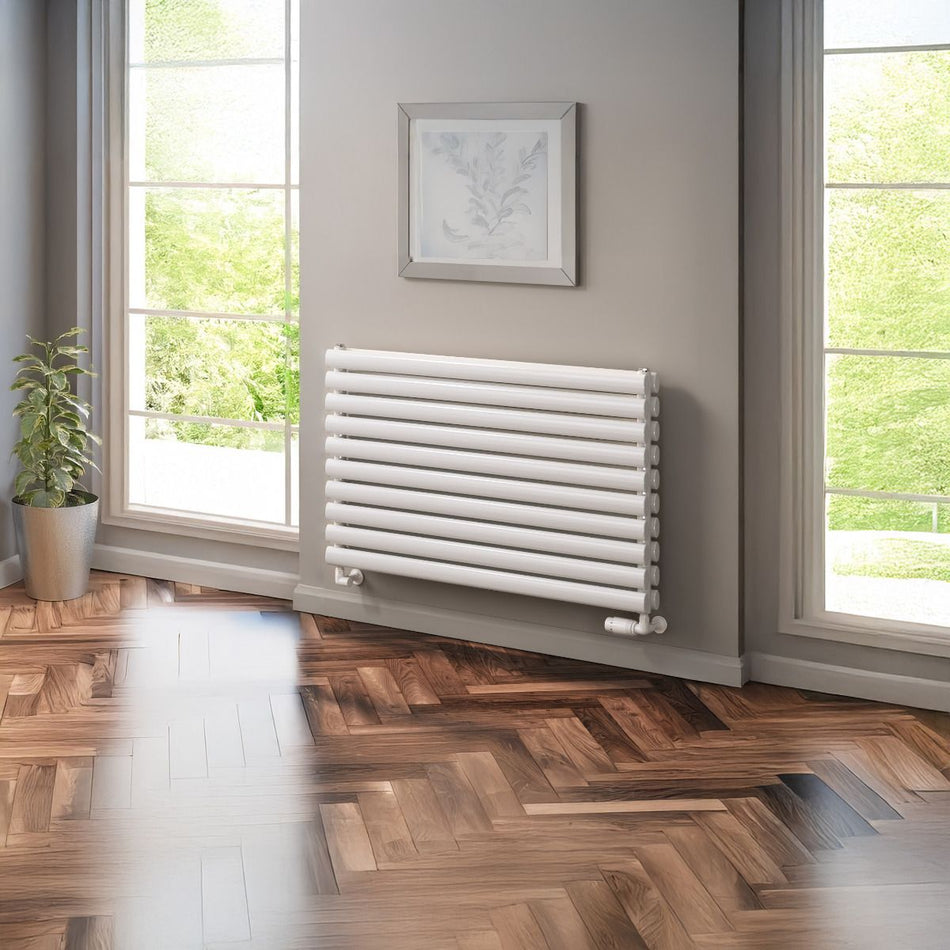 Reina Nevah RND-NVH514SW Single White Radiator 1400mm x 590mm
