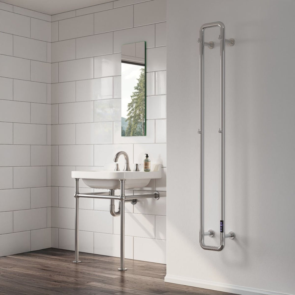 Reina Pelmo EPLOC Polished Electric Towel Rail